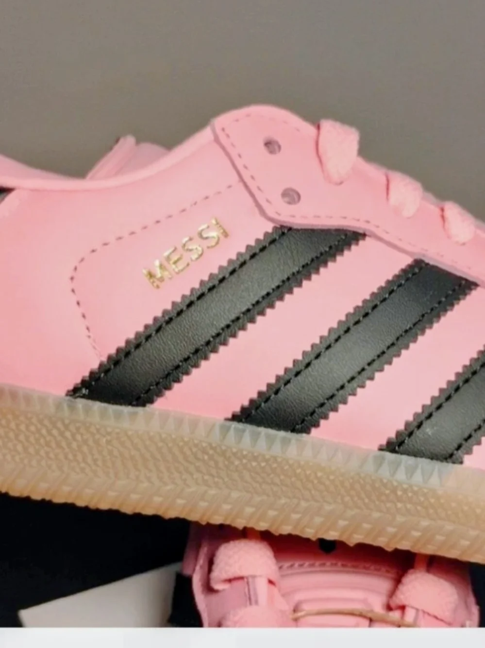 Adidas Samba Messi International Miami Pink Sneakers Men's 8.5 Women's 9.5